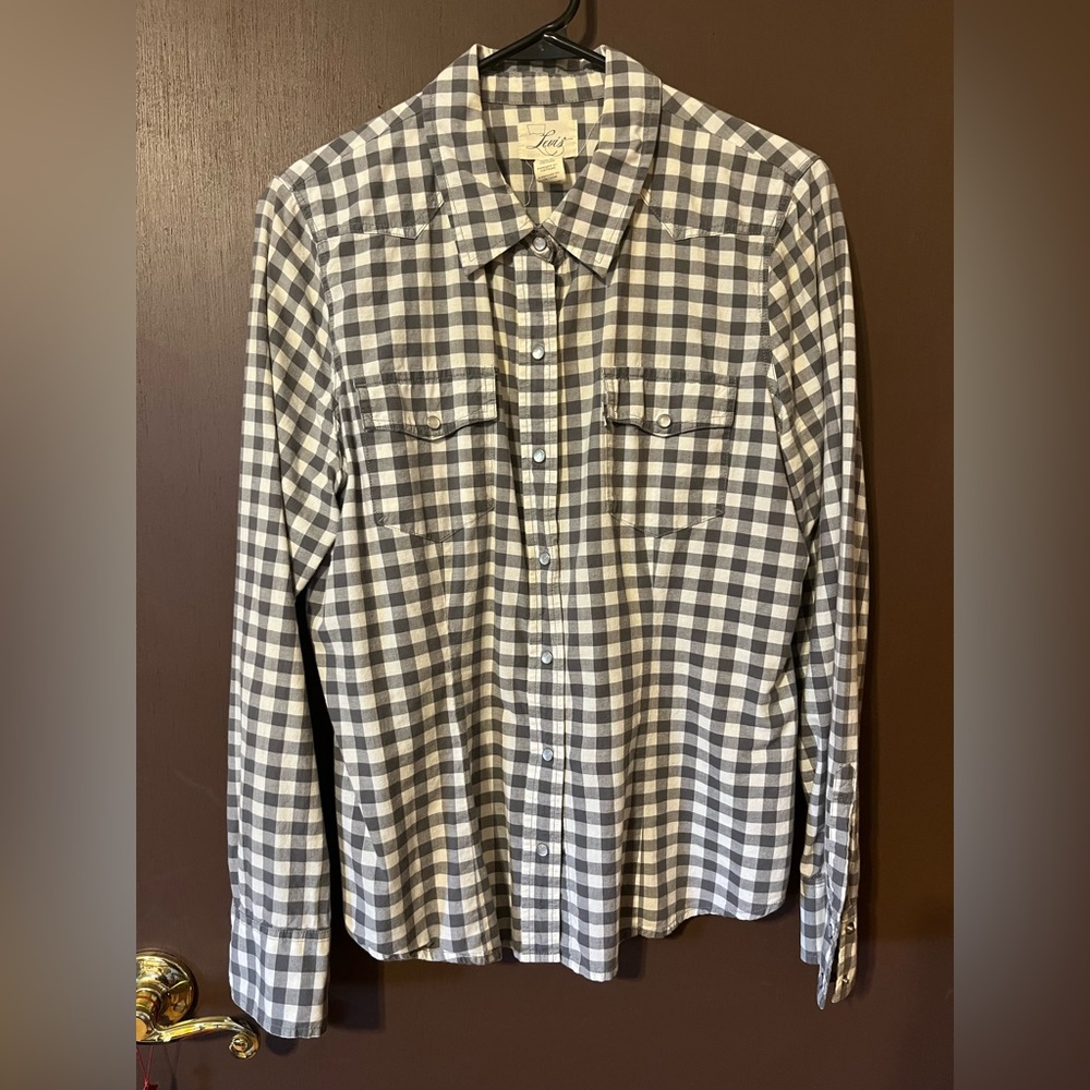 Levi’s gingham shirt